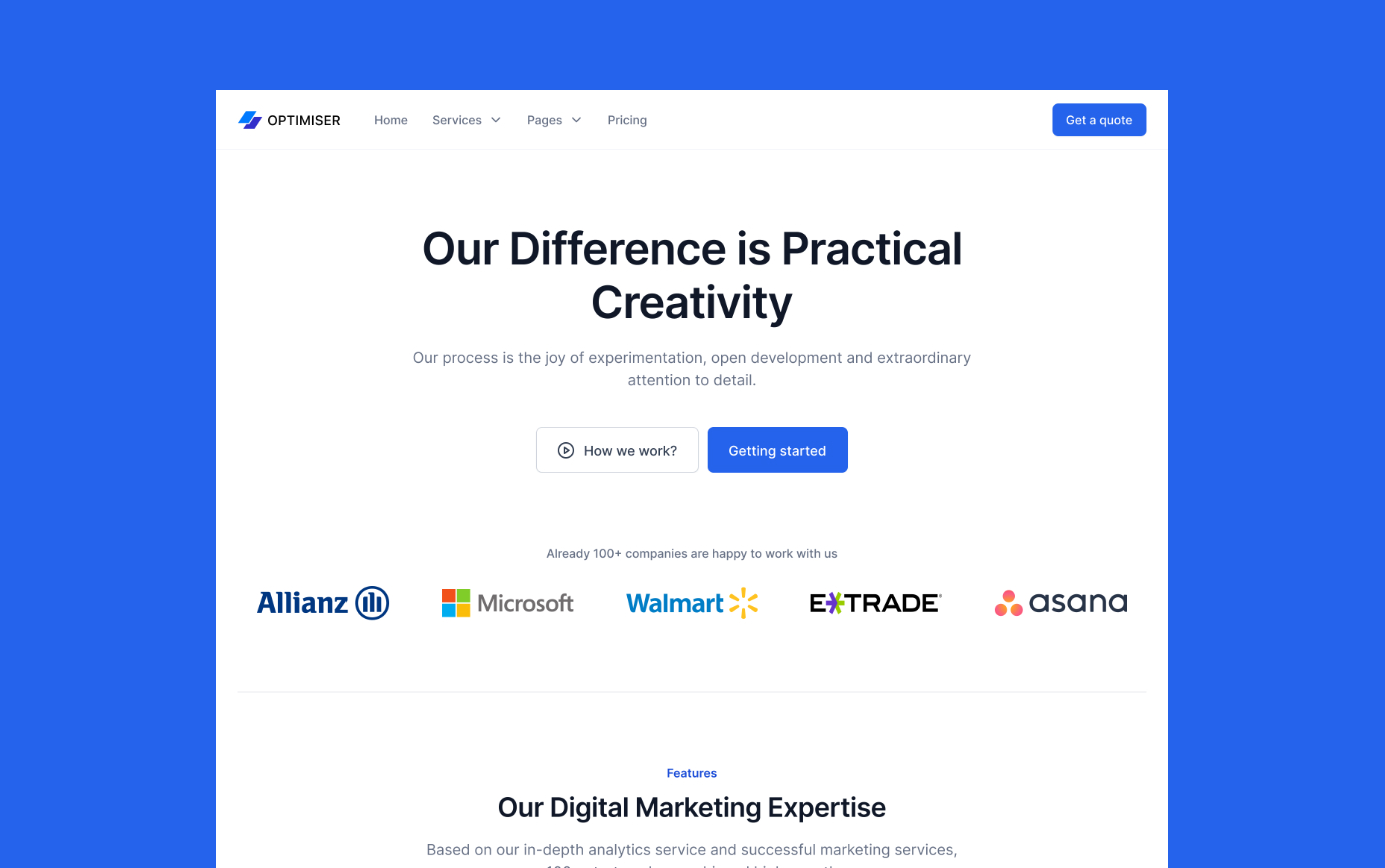 Optimiser template image